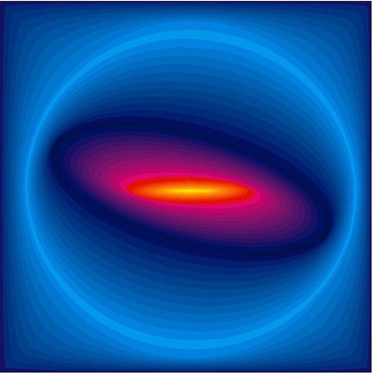 khourassani's tweet photo. This piece explores the powerful intersection of warmth and coolness, where a glowing core emerges from the calm embrace of surrounding blue. The interplay of colors draws the eye to the center, symbolizing the intensity of energy within stillness.
#YounesKhourassani #AbstractArt https://t.co/asQKH6Uddx