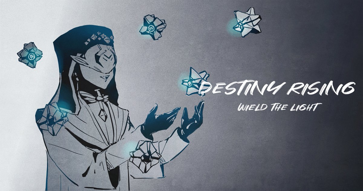 Feels coooool to see a living Kabr and a new waifu Speaker here! So I brought some puns from D1. 

Cant wait to play #DestinyRising 🔥🔥