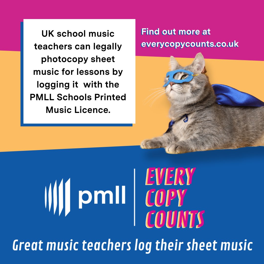 Printed Music Licensing Ltd tweet media