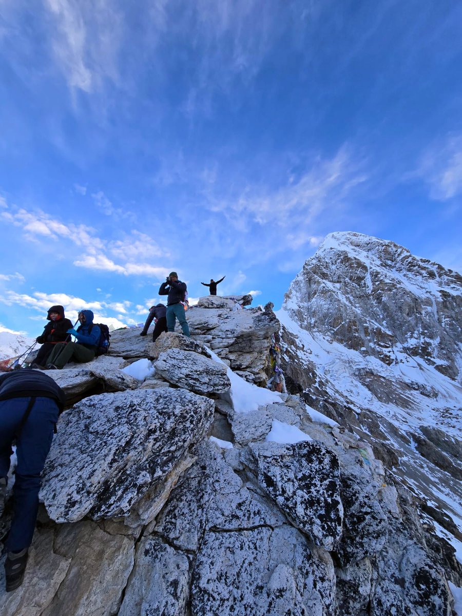 cordialtrek's tweet photo. Namaste and Warm Greetings from Upper Khumbu, Nepal. 🙏
Here we would like to share a few clicks during our 3-Passes Trek via Everest Base Camp with a visit to Gokyo Lakes.
#Trek | #Travel | #Tour | #TheHimalayas | #Adventure | #3Passes | #Gokyo | #EBC | #Everest | #Nepal https://t.co/DmHHUq4vJM