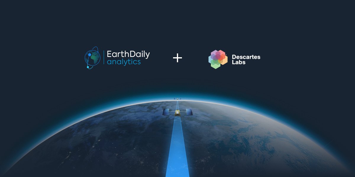 We are excited to announce the acquisition of Descartes Labs, a leading provider of actionable intelligence for global enterprise. 
earthdaily.com/descartes-labs…
#Earthdaily #DescartesLabs #EObuiltforAI
