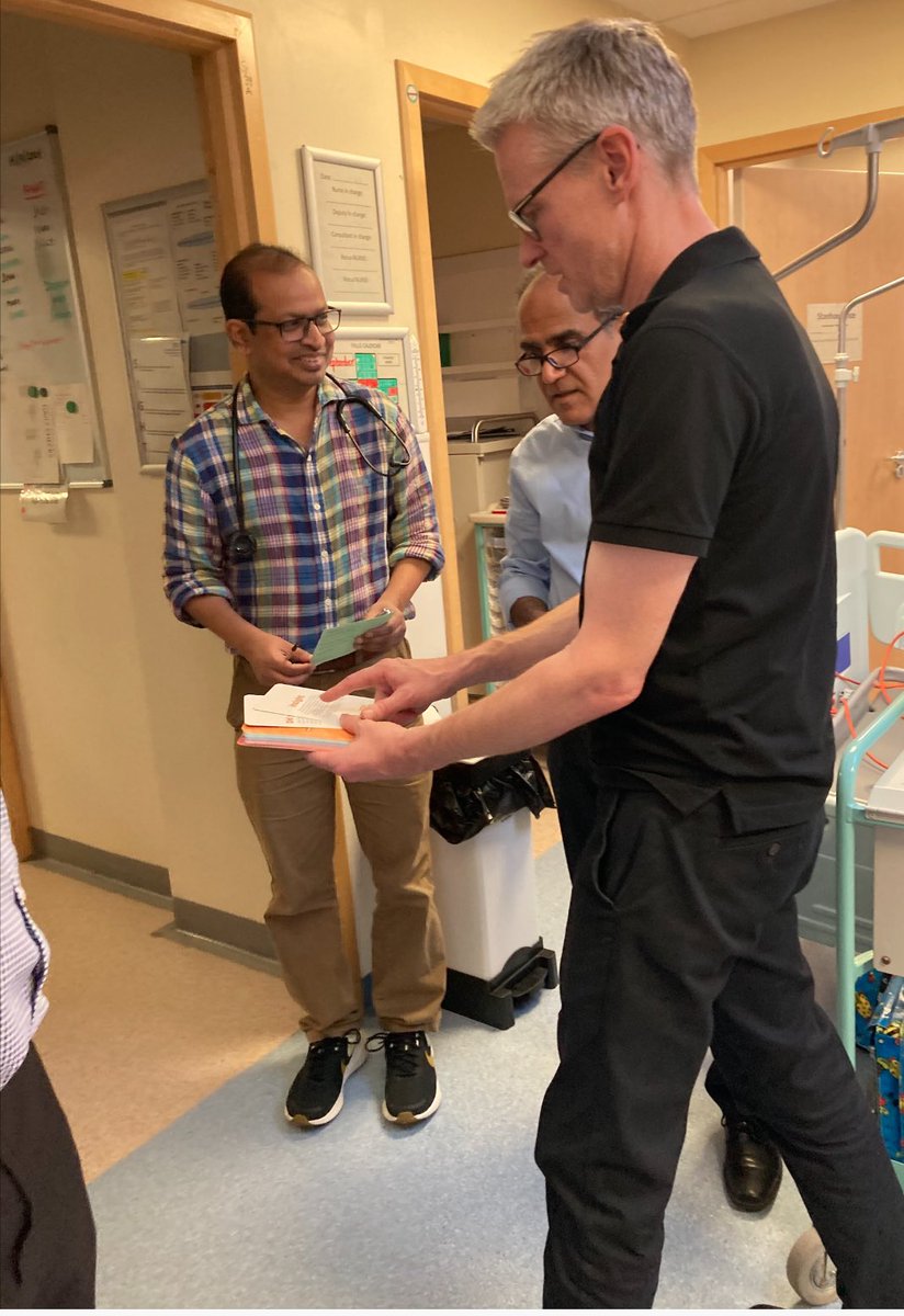 Grateful to have our <a href="/Clinell/">Clinell by GAMA Healthcare</a> representative Chris on site for day one of #internationalinfectionpreventionweek we used this day to embed &amp; educate staff on the importance of effective decontamination 🦠🩵 We also used the ‘clean between’ educational playing cards ⭐️