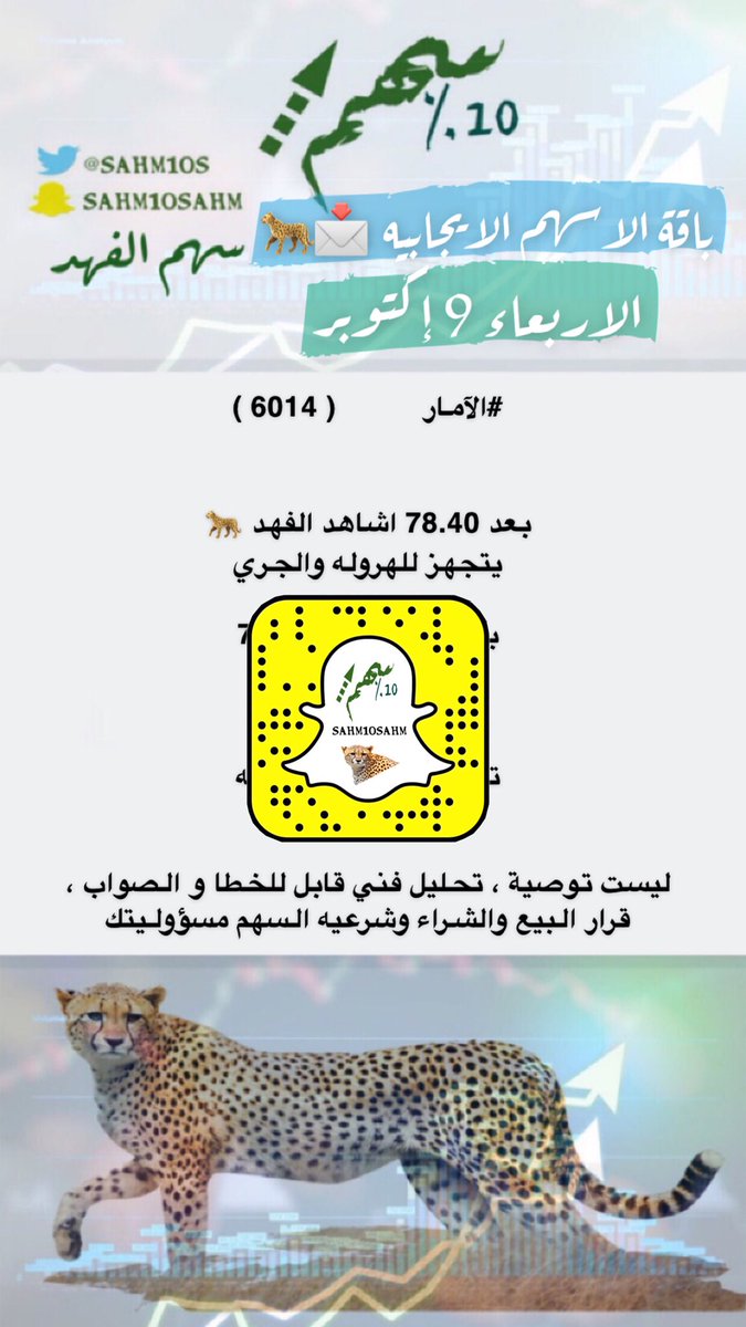 sahm10s's tweet photo. #الآمار   6014

7 % ✅

اجلللللللللللللد

سهم الفهد دايم يشيل الطوابير
خلفي وكل اللي ورا ينطروني

ختّمت عملات الربح والدنانير
اشيل هم (المشترك) بالمتوني

الباقه اللي ماتهاب الهوامير
تمطر ذهب بين السحب والمزوني

قلم #شاعركم و #محللكم👇🏻

مبروك لمشتركين الباقه ❤️✋🏻 https://t.co/zpZKy2vi3t