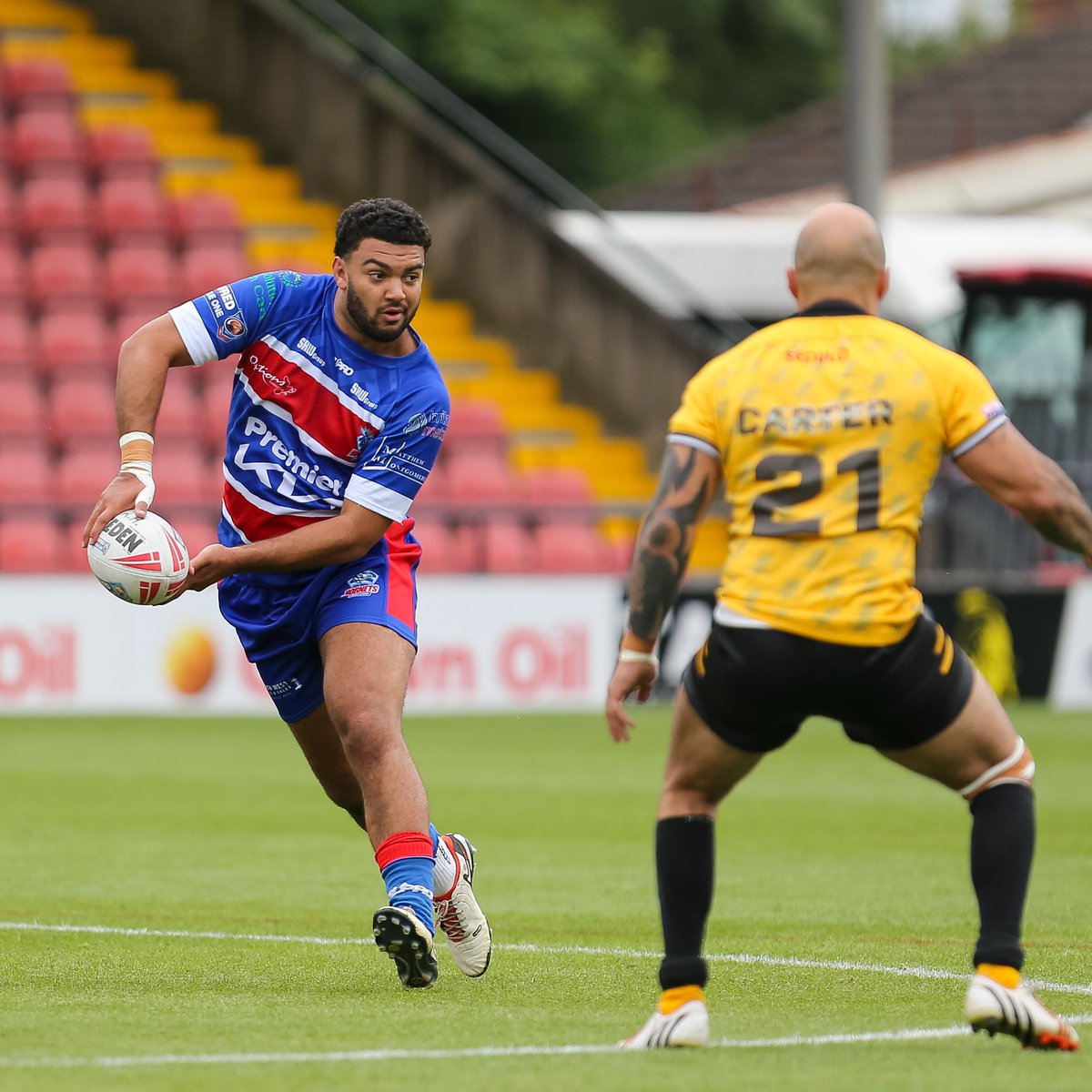 International duty for the Hornets 🇯🇲

Best of luck to <a href="/jordanandrade92/">jordan andrade</a> and Jaden Dayes, who could feature for <a href="/JAMRugbyLeague/">Rugby League Jamaica (RLJ)</a> against Wales tonight! 💪

📸 <a href="/JMSportPix/">Jackie Meredith</a>