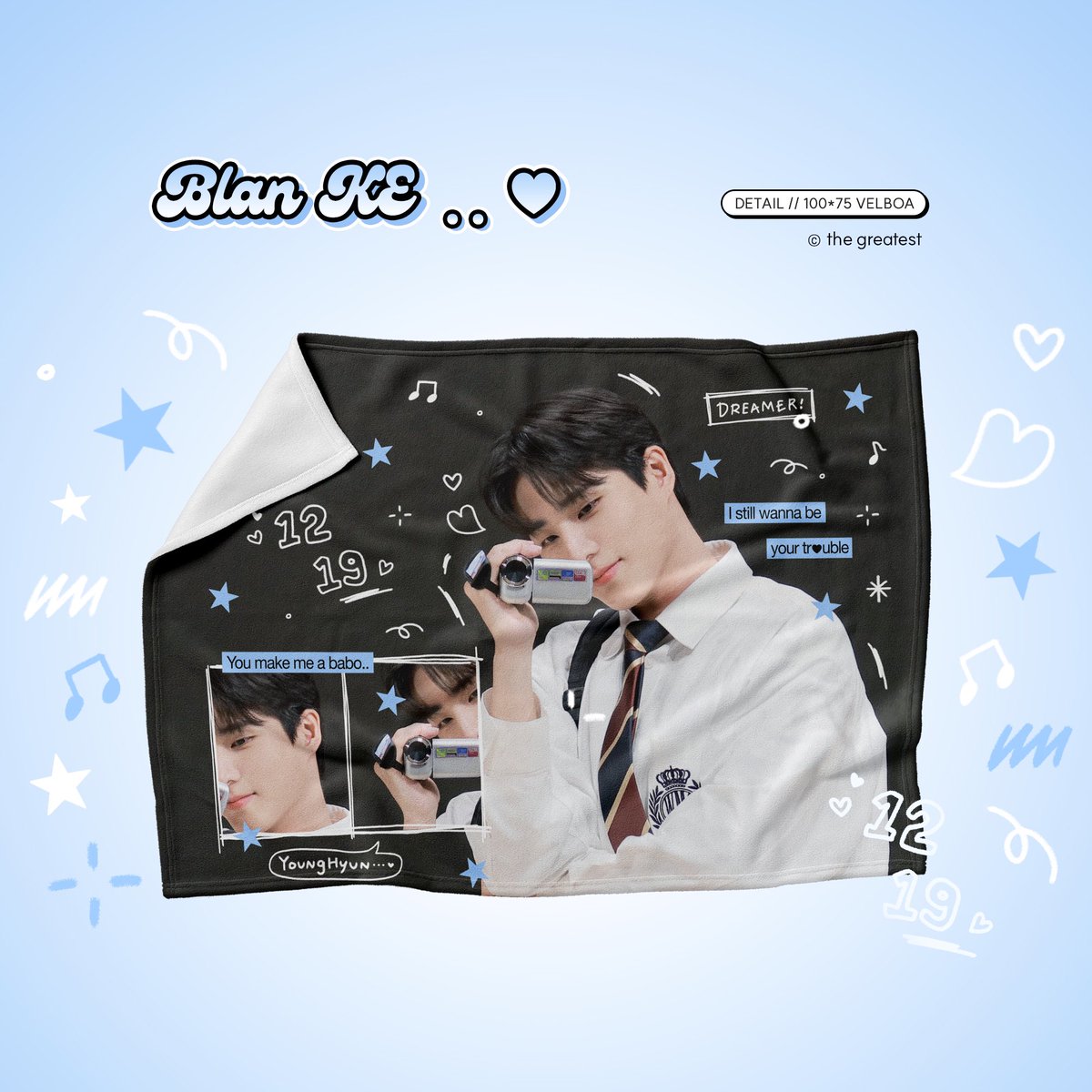 𝗕𝗹𝗮𝗻 𝗞𝗘 .. ♡

🗓️ ~ 𝟭𝟬/𝟮𝟯 𝟮𝟯:𝟱𝟵
🔗 abit.ly/blanke
🌐 𝗚.𝗢 → 𝗗𝗠

RT 추첨을 통해 한 분께 담요를 보내드립니다.