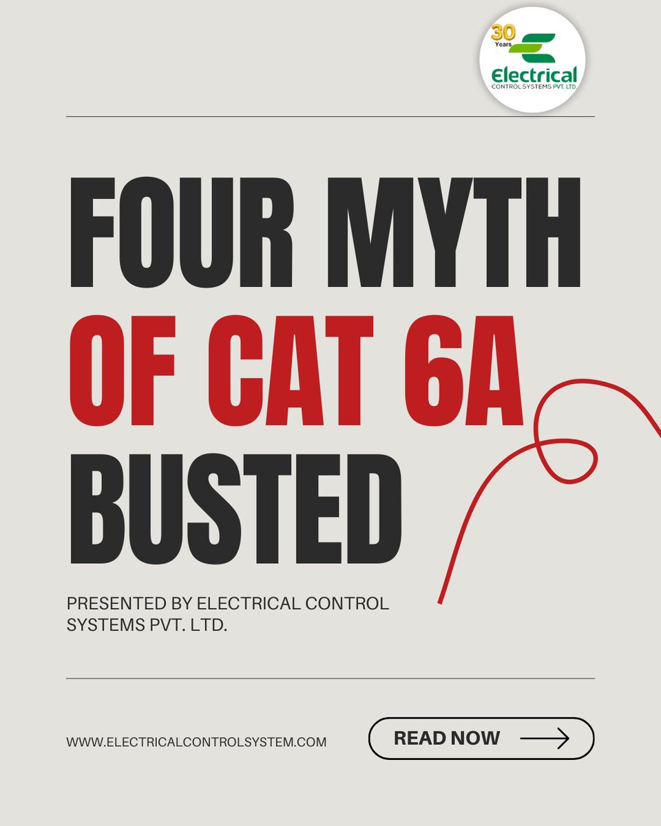 ECSofficiall's tweet image. Myths and Facts about Belden Cable.

#beldon #mythbreaker #Ecs #electricalcontrolsystemspvtltd