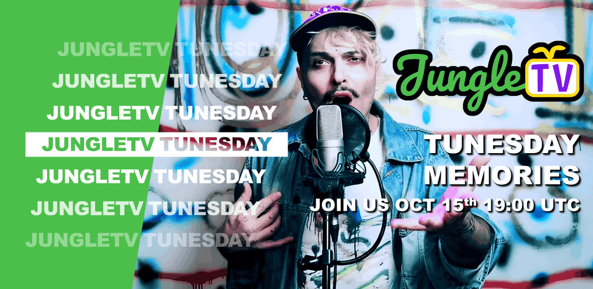 It's been over THREE YEARS of unbroken weekly Tunesdays, every single Tuesday (well except that one Wedunesday), so surely you'll have picked up at least 3 amazing entries in that time!

Tunesday Memories Tunesday
15.10 at 19:00 UTC

Full Rules: jungletv.live/documents/Tune…