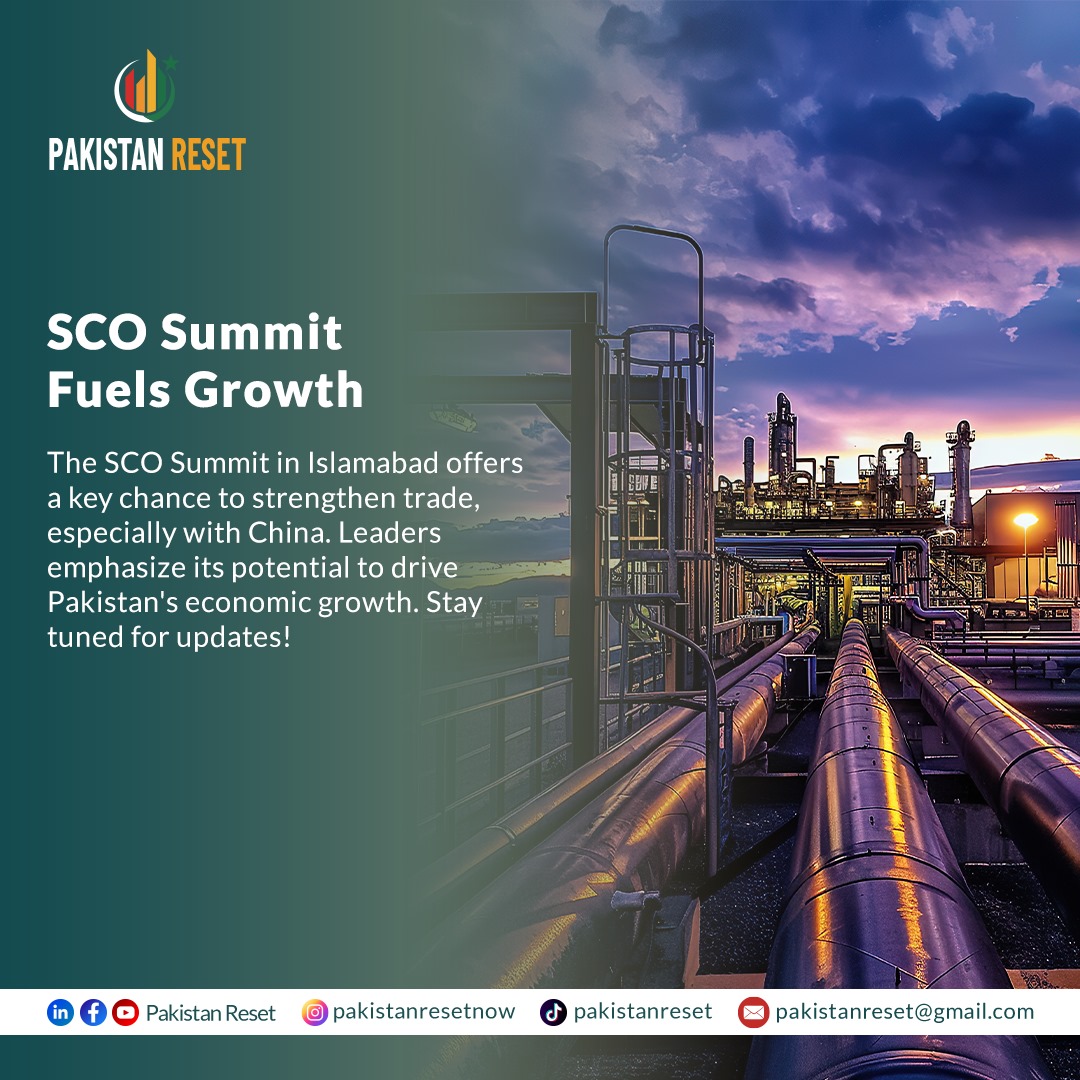 pakistanreset's tweet photo. A game-changer for Pakistan's economy! Leaders emphasize its potential to boost trade, especially with China. Watch this space for updates. #SCOSummit #Pakistan #EconomicGrowth #China #Trade https://t.co/SmeLNUC1pR
