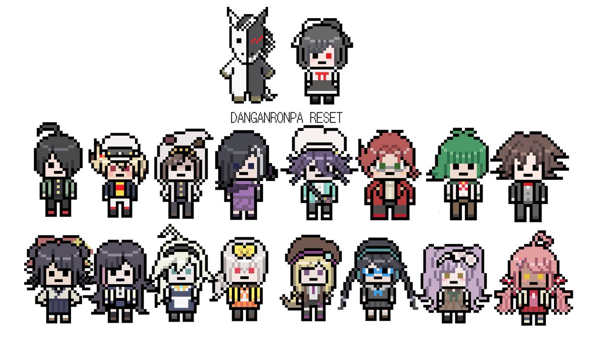 ドット絵集合　#ロンリセ