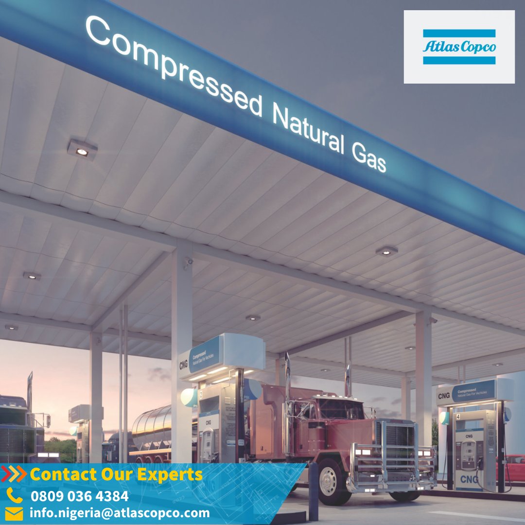 AtlasCopcoNG's tweet image. Cut costs, reduce waste, and save space with our specialized CNG solutions! 
We&apos;re here to meet your high-pressure needs for compressed natural gas. Find out more here: bit.ly/3YmCsK9 #AtlasCopcoNigeria #CNGSolutions #NGVStations