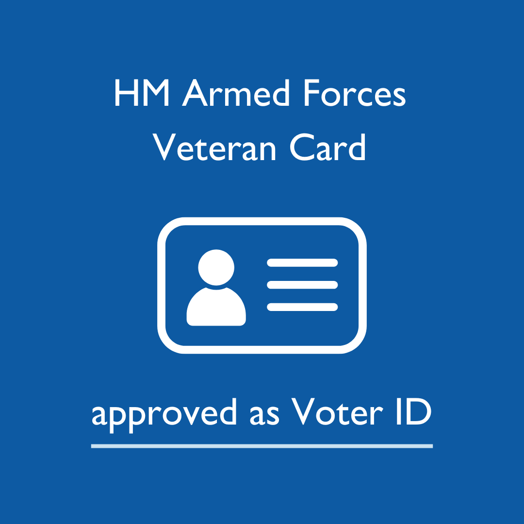 PoppyLegion's tweet photo. Today, the government has announced that the Veteran Card will be approved as voter ID in the UK.

Veteran Cards were not be accepted as valid voter ID at the 2024 General Election, and we welcome this change that will make it easier for those who have served to cast their vote. https://t.co/lfjC92CDcd