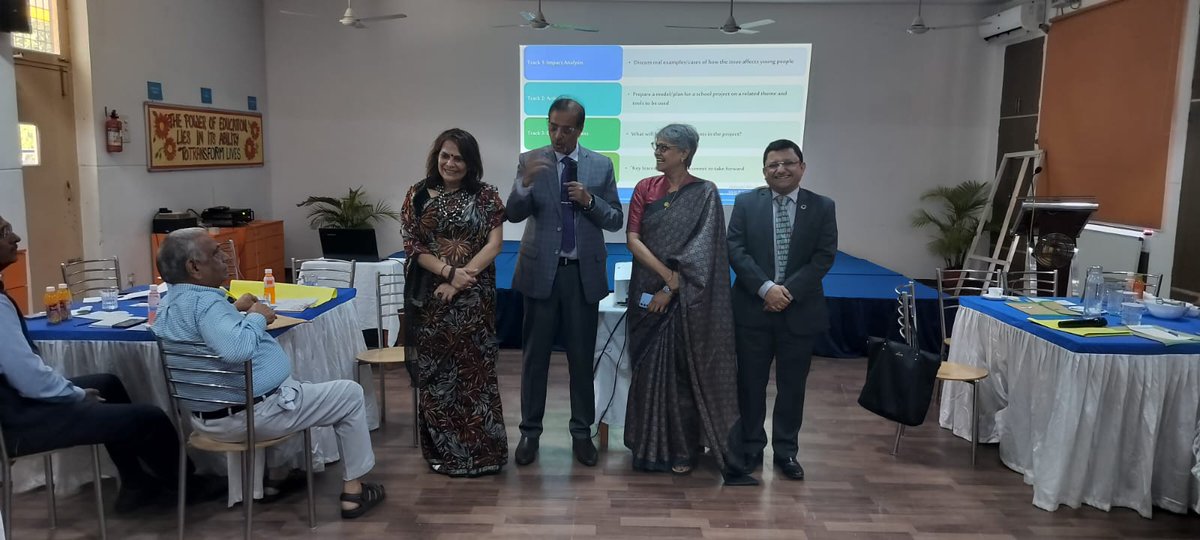 UNODC South Asia (@unodc_rosa) on Twitter photo In discussions with <a href="/GlobalPeace/">Global Peace Foundation</a> Fellow <a href="/ashokkp/">Ashok Pandey</a> & <a href="/UNODC/">UN Office on Drugs & Crime</a>'s <a href="/PathakSamarth/">Samarth Pathak</a>, educators explored hands-on strategies to promote empathy & global citizenship among students--reflecting on varied themes such as mental health, online safety, risky behaviors, ethics & gender equality. In discussions with <a href="/GlobalPeace/">Global Peace Foundation</a> Fellow <a href="/ashokkp/">Ashok Pandey</a> & <a href="/UNODC/">UN Office on Drugs & Crime</a>'s <a href="/PathakSamarth/">Samarth Pathak</a>, educators explored hands-on strategies to promote empathy & global citizenship among students--reflecting on varied themes such as mental health, online safety, risky behaviors, ethics & gender equality.