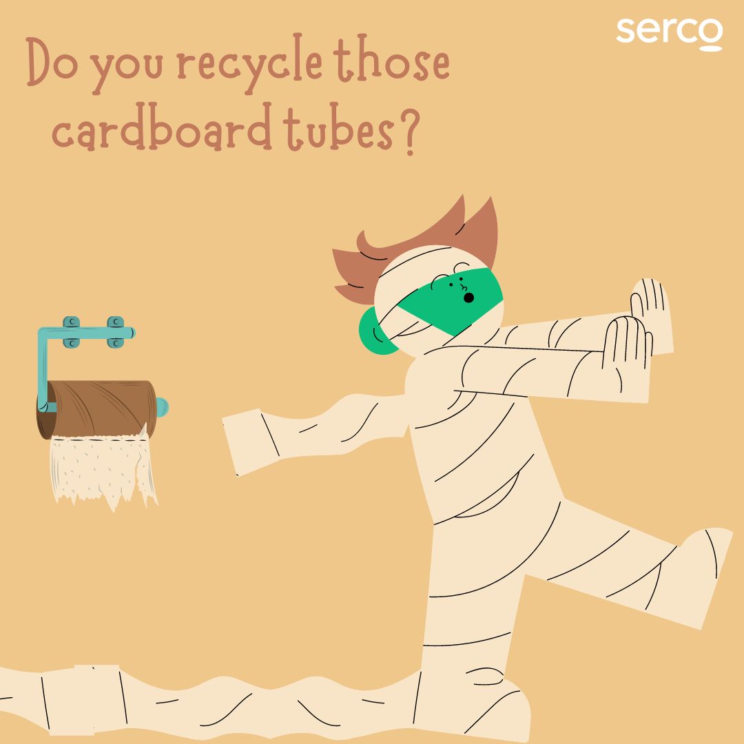 Serco Environmental Services (@sercoesuk) on Twitter photo Those cardboard tubes, found once the toilet paper or kitchen foil has been used up, can sometimes get popped in the wrong bin. Keep them rolling all the way into the right bin… the recycling bin 👍
#RecycleWeek #RescueMe <a href="/recycle_now/">Recycle Now</a> Those cardboard tubes, found once the toilet paper or kitchen foil has been used up, can sometimes get popped in the wrong bin. Keep them rolling all the way into the right bin… the recycling bin 👍
#RecycleWeek #RescueMe <a href="/recycle_now/">Recycle Now</a>