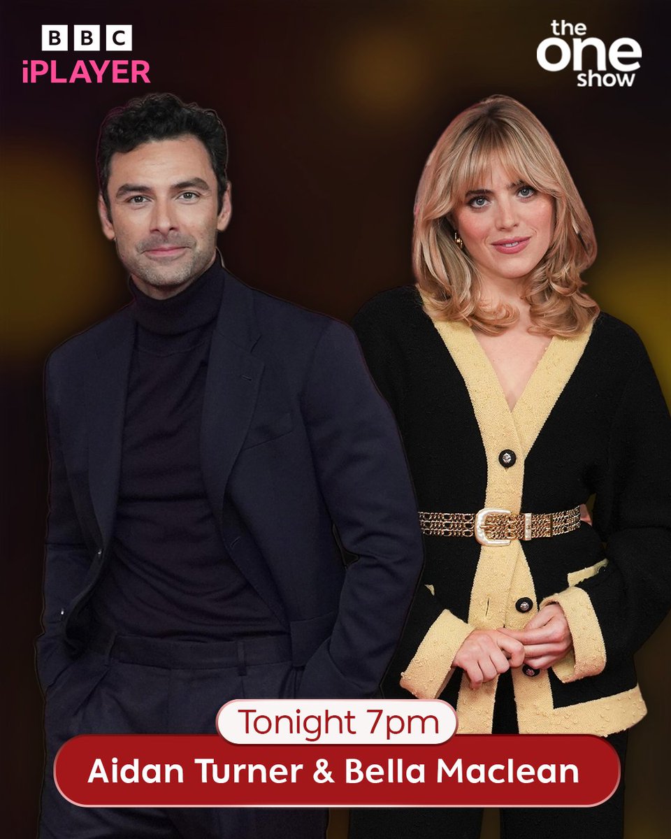 BBC The One Show (@bbctheoneshow) on Twitter photo Aidan Turner and Bella Maclean, stars of the new adaptation of Jilly Cooper's 'Rivals', are on #TheOneShow tonight to give us the scoop on the new series! 📺
Have a question for Aidan or Bella? Email theoneshow@bbc.co.uk 📩 or comment👇 Aidan Turner and Bella Maclean, stars of the new adaptation of Jilly Cooper's 'Rivals', are on #TheOneShow tonight to give us the scoop on the new series! 📺
Have a question for Aidan or Bella? Email theoneshow@bbc.co.uk 📩 or comment👇