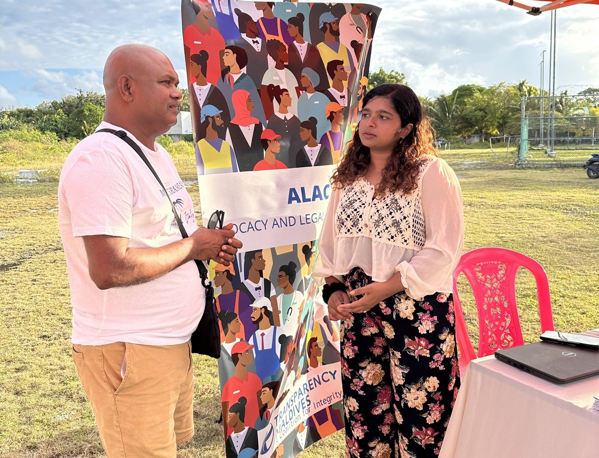 <a href="/transparency/">TTR</a>.mv conducted an RTI Drive and Legal Advice Booth in Fuvamulah as part of the #worldmentalhealthday event, in partnership with <a href="/WomenInFvm/">Women In Fuvahmulah- WIF</a> and <a href="/TheEcoOrgHQ/">The Eco Org</a>