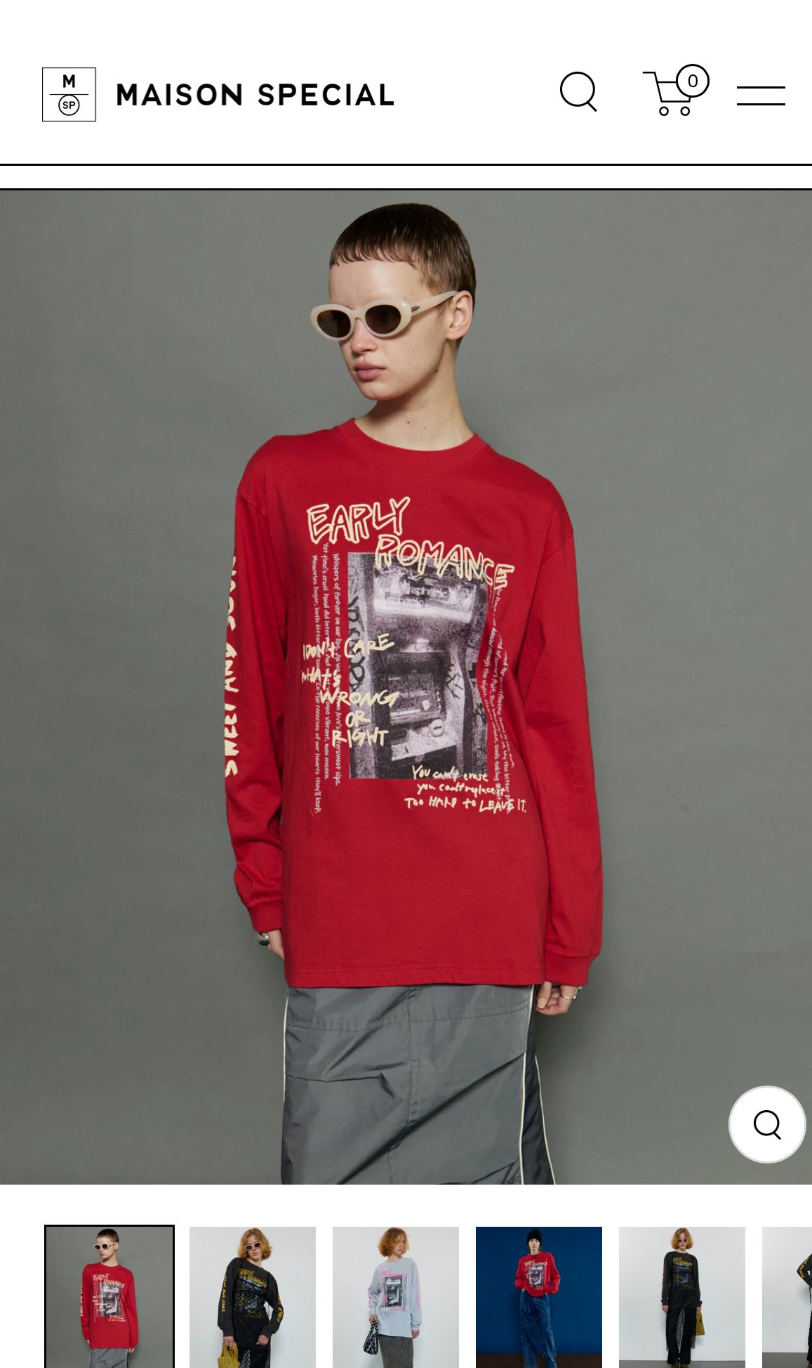 MAISON SPECIAL ロングTシャツ 大森元貴 色違い 大森元貴が着用し