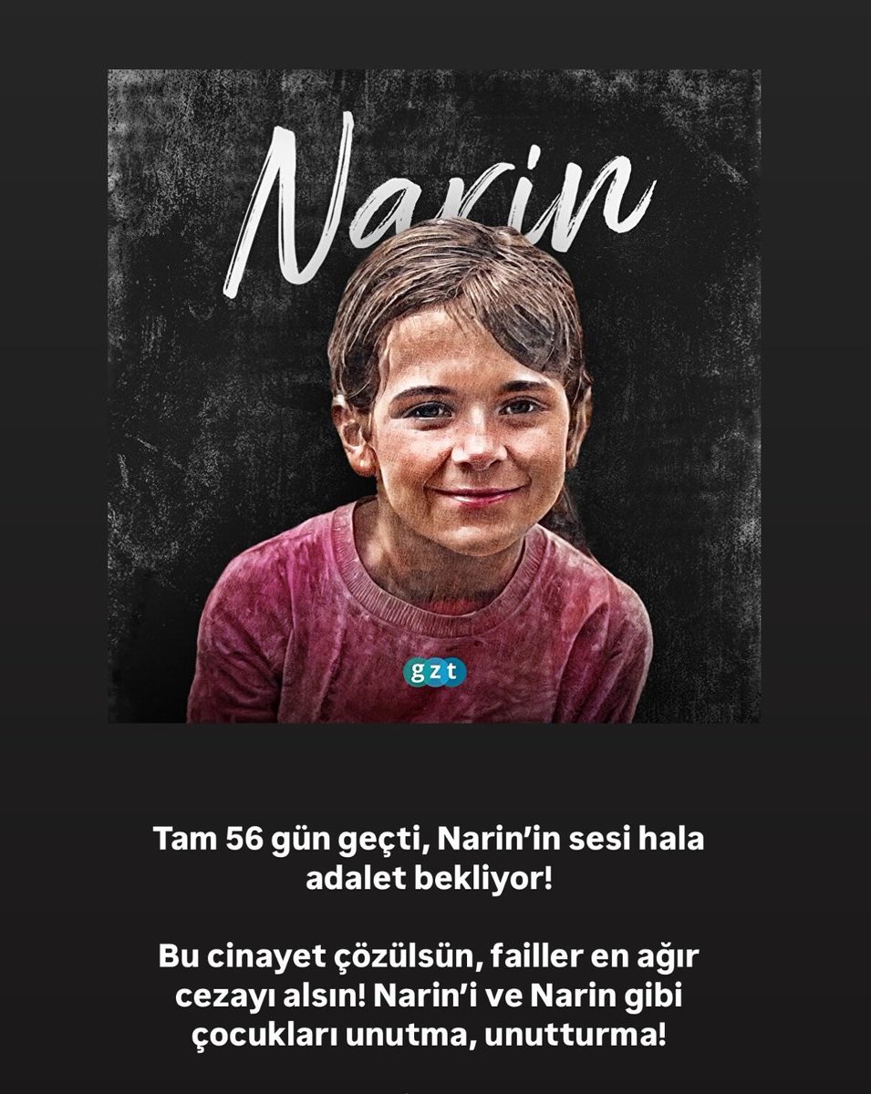 #NarininKatillerinAçıklayın