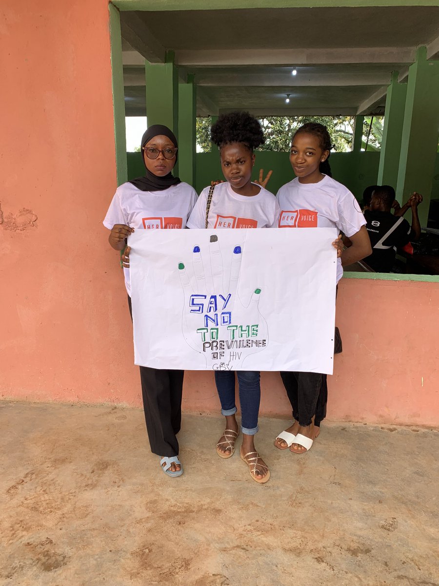 Adding my voice to the voice of my colleagues to change the narratives around GBV and HIV prevalence in the NWR of Cameroon. The starting point was a school milieu