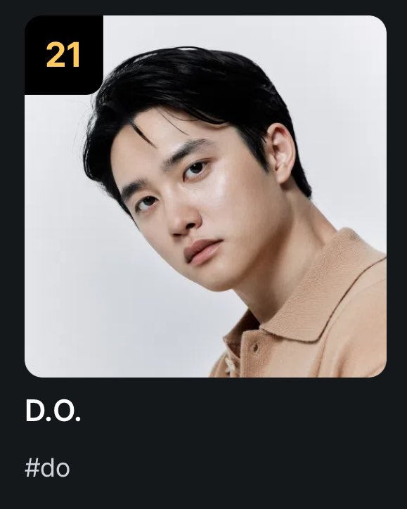 Doh_KyungSooSoo's tweet photo. Your RETWEET is a vote for DOH KYUNGSOO.

Currently at #21. We need to enter Top 20 to advance. 

#2024MAMAVOTE #DO https://t.co/j7Uq4DixtR