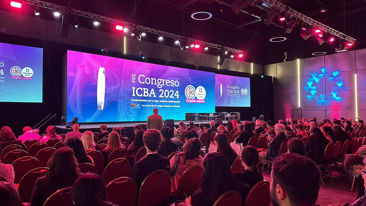Todo listo para comenzar esta nueva de edición del #PrecongresoICBA2024 
Los esperamos!
<a href="/ICBAonline/">ICBA Instituto Cardiovascular</a>
