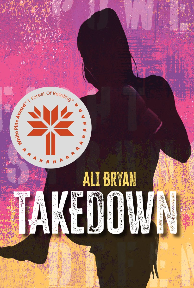 Congratulations <a href="/AliBryan/">Ali Bryan</a> and TAKEDOWN. Nominated for a White Pine by <a href="/ForestofReading/">Forest of Reading</a>