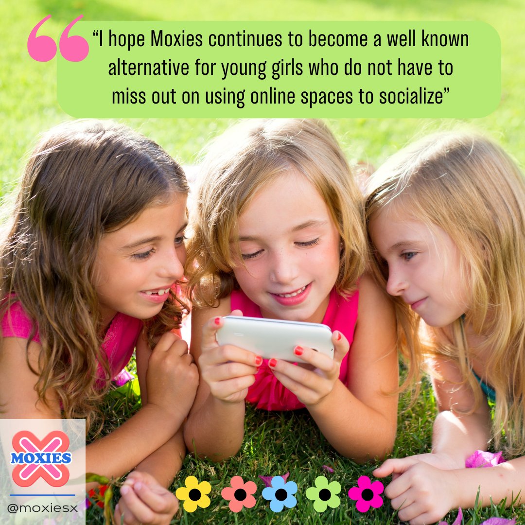 Technology isn’t going anywhere—so let’s use it as a tool for good. 

Moxies empowers the next generation of girls to explore their creativity, customize their experiences, and navigate the digital world safely, all while building community ⬇️⬇️