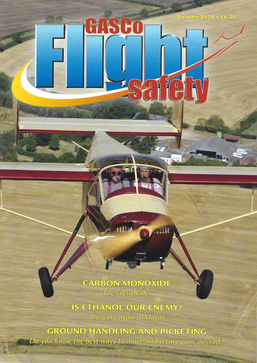 The Autumn 2024 issue of GASCo Flight Safety magazine has just been published.  You can subscribe to this excellent quarterly magazine <a href="/GASCo_FS/">GASCo</a>