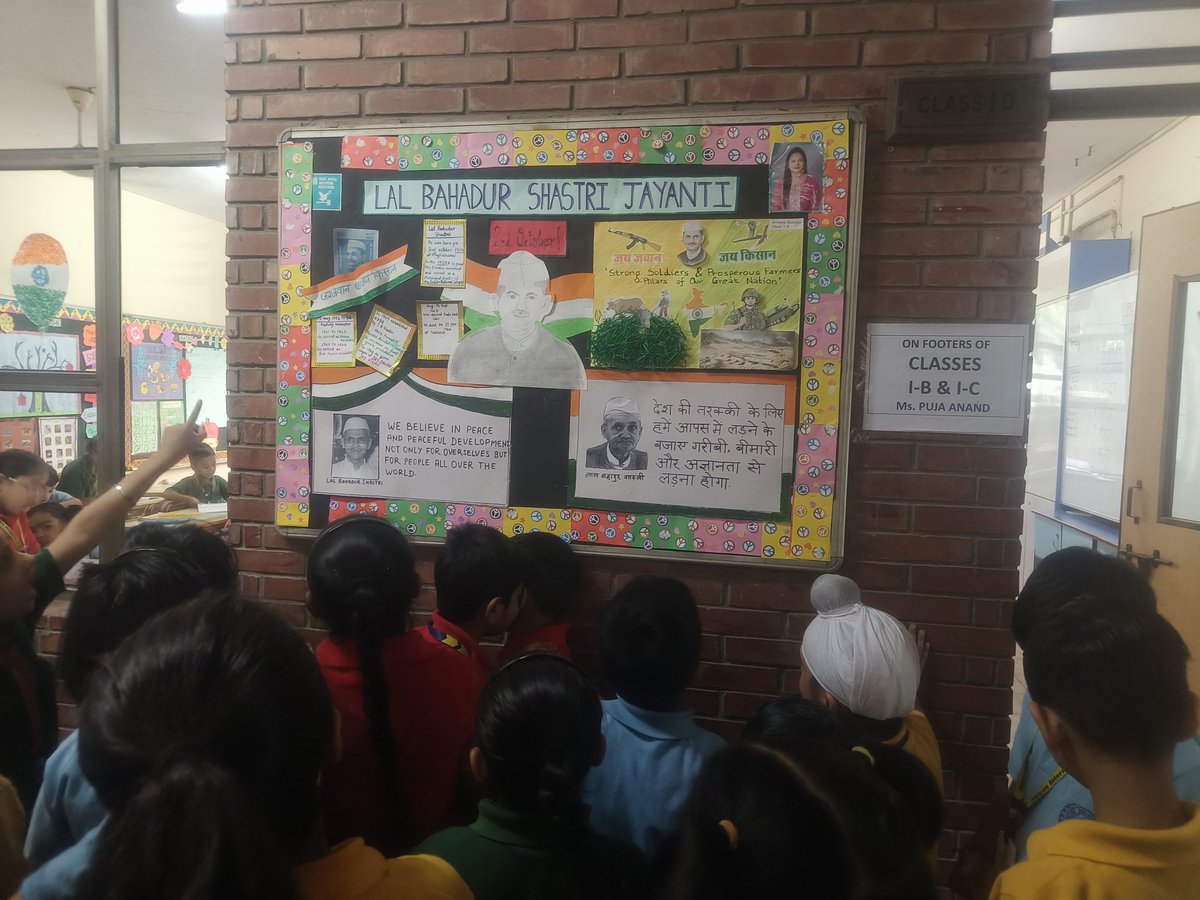 Jyoti Sharma (@jyoti123sh) on Twitter photo Display boards are important in teaching learning process as they help students to retain info, create an immersive learning experience. Ss learnt about गांधीजी के तीन बन्दर,चरखा,खादी,डांडी यात्रा, Shastriji
<a href="/ashokkp/">Ashok Pandey</a> <a href="/y_sanjay/">Sanjay Yadav</a> <a href="/pntduggal/">PUNEET DUGGAL</a> <a href="/ShandilyaPooja/">Pooja Shandilya</a> thru class display boards. Display boards are important in teaching learning process as they help students to retain info, create an immersive learning experience. Ss learnt about गांधीजी के तीन बन्दर,चरखा,खादी,डांडी यात्रा, Shastriji
<a href="/ashokkp/">Ashok Pandey</a> <a href="/y_sanjay/">Sanjay Yadav</a> <a href="/pntduggal/">PUNEET DUGGAL</a> <a href="/ShandilyaPooja/">Pooja Shandilya</a> thru class display boards.