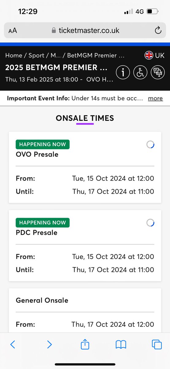 gersleo7's tweet image. This is as far as i’m getting @TicketmasterCS