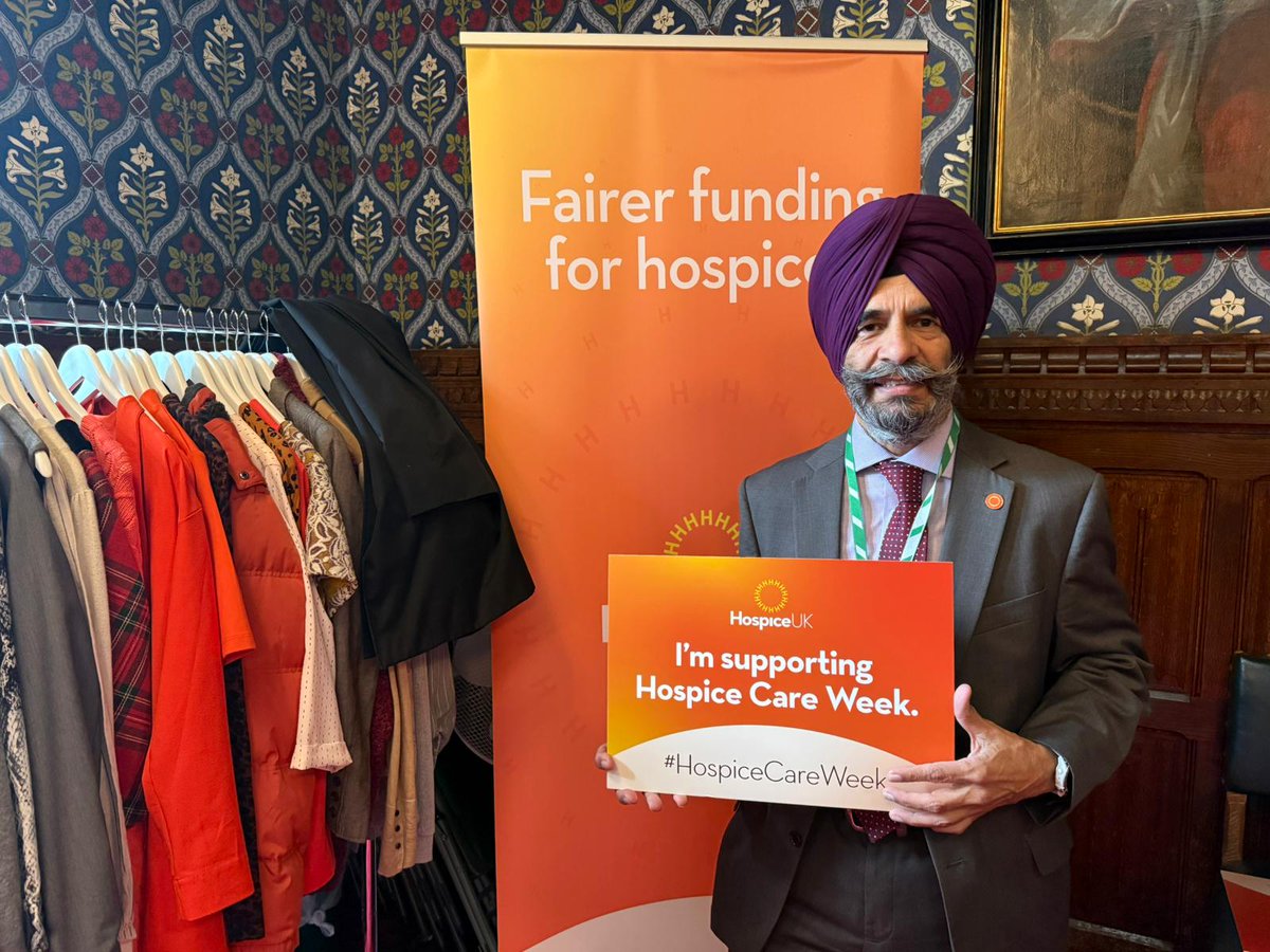 Jas Athwal MP (@jas_athwal) on Twitter photo Did you know that 2/3 of hospice funding comes from charitable donations?
Last week I joined <a href="/hospiceuk/">Hospice UK</a> to support their campaign for greater funding for hospices
Everyone deserves access to the best possible palliative care for themselves and their loved ones if the time comes Did you know that 2/3 of hospice funding comes from charitable donations?
Last week I joined <a href="/hospiceuk/">Hospice UK</a> to support their campaign for greater funding for hospices
Everyone deserves access to the best possible palliative care for themselves and their loved ones if the time comes