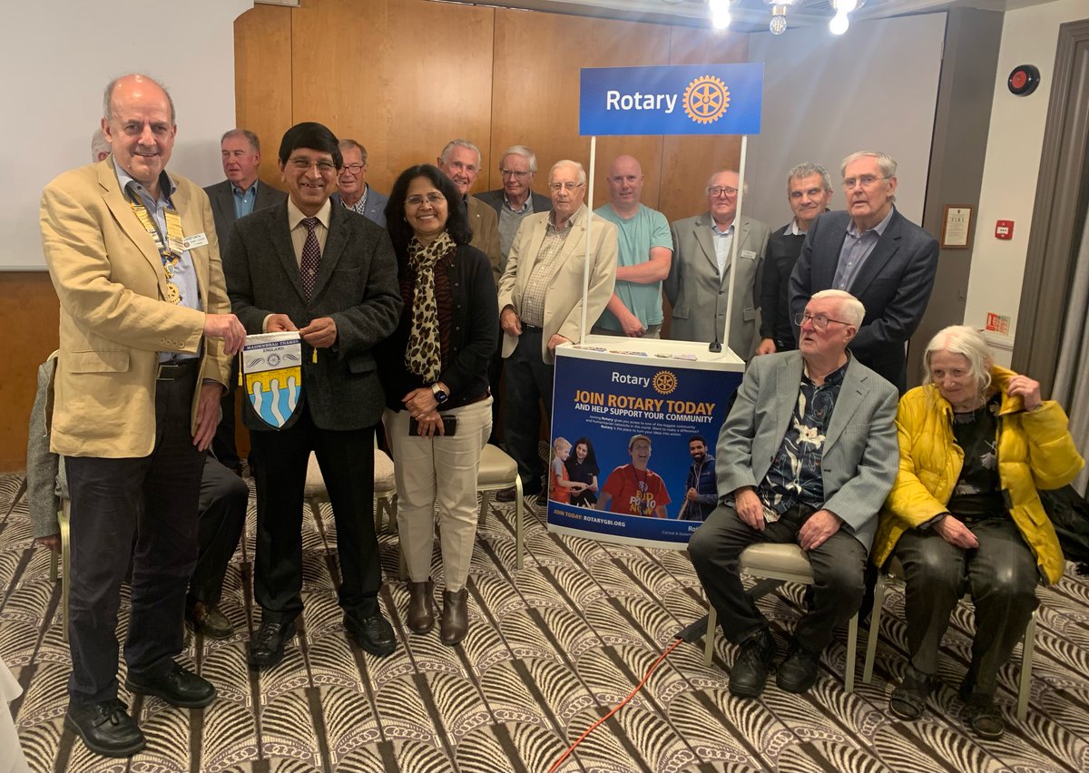 Marius, who is our District Membership Chair, gave a talk last evening on the subject of Rotary membership.

Marius explained the new additions to Rotary membership categories.

Click to read more - rotary-ribi.org/clubs/page.php…