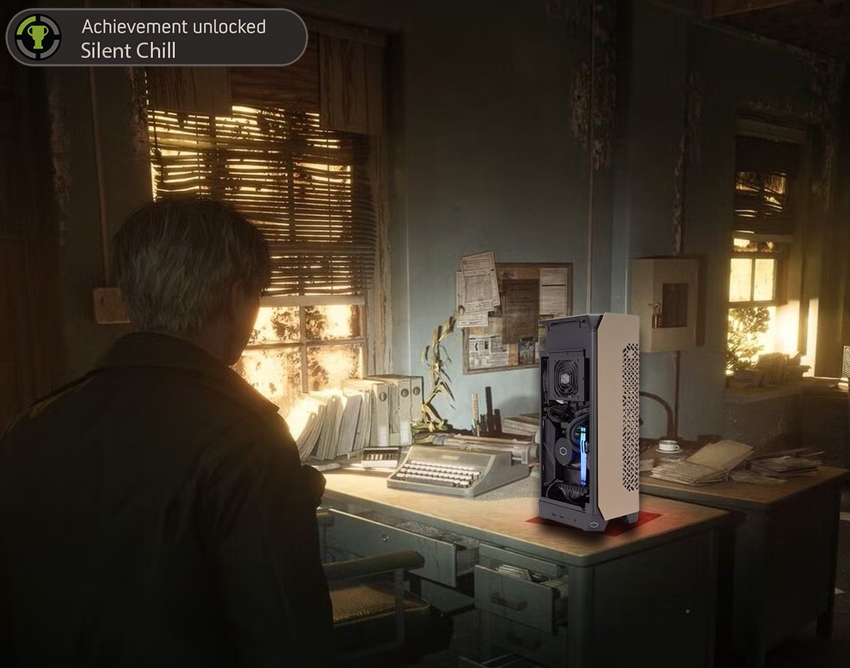 J’adore ce remake ! En mission pour débloquer tous les succès. 🏆

#coolermaster #silenthill #silenthill2remake #silenthill2 #itxbuild #ncore100max