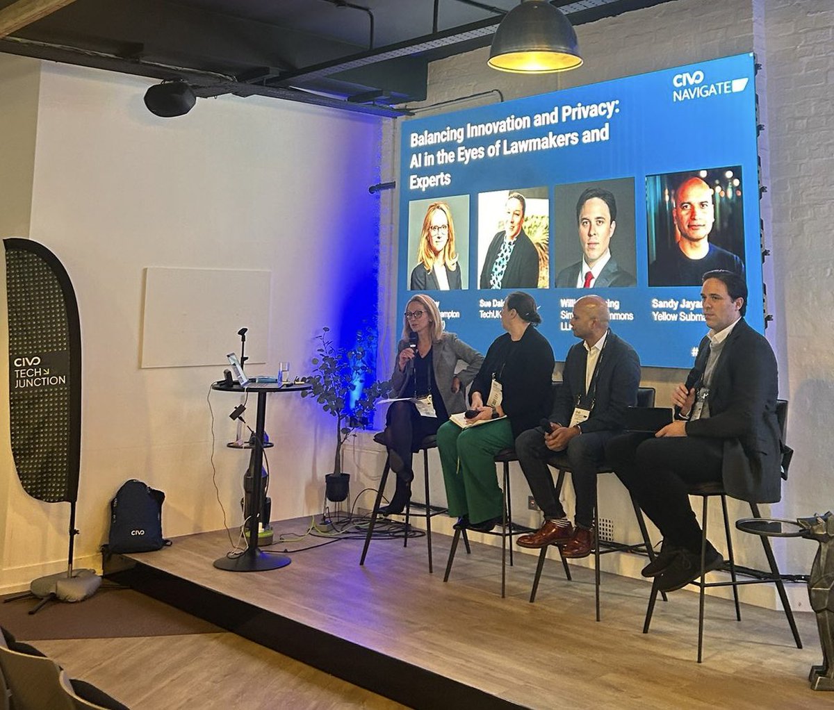 Lucy Rigby KC MP (@lucyrigby) on Twitter photo In the City this morning at <a href="/civonavigate/">Civo Navigate</a>’s Tech Junction 🚀💻
Pleasure to chair the kickoff session on something so critical to growing our economy: AI adoption.
Thanks to excellent panellists <a href="/ChannelSwimSue/">Sue Daley OBE</a>, Will Dunning & Sandy Jayaraj #growth #AI #Innovation In the City this morning at <a href="/civonavigate/">Civo Navigate</a>’s Tech Junction 🚀💻
Pleasure to chair the kickoff session on something so critical to growing our economy: AI adoption.
Thanks to excellent panellists <a href="/ChannelSwimSue/">Sue Daley OBE</a>, Will Dunning & Sandy Jayaraj #growth #AI #Innovation