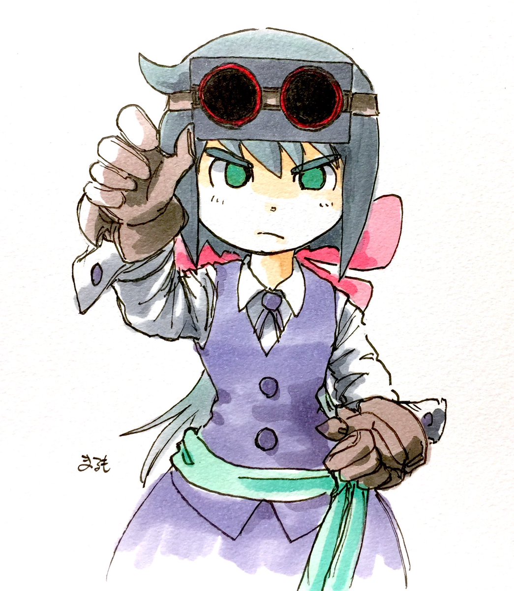#最近フォローした方は知らない過去絵を晒す

(=゜ω゜)ノ 