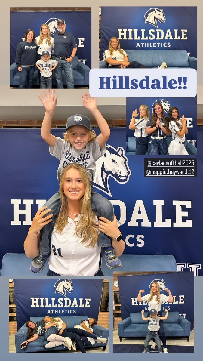 Amazing time at Hillsdale this past weekend!! So thankful to have such an amazing family, team, and coaching staff!! Charger Strong💙🤍 can’t wait to call Hillsdale, Michigan home!!@HCSBCHARGERS <a href="/Coach_E_Hess/">Ericka</a> <a href="/Kyle_coachK/">Kyle Gross</a> <a href="/johnvarlas/">John Varlas</a> <a href="/HCChargers/">Hillsdale College Chargers</a>