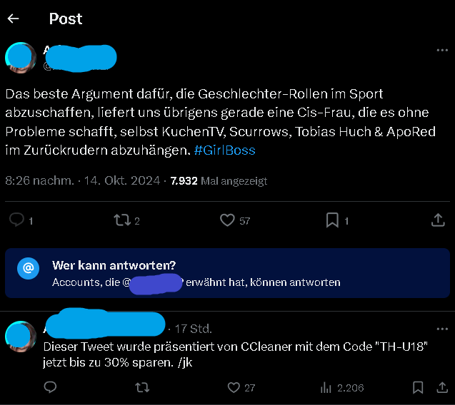 Muss man sowas eigentlich als Werbung kennzeichnen?   <a href="/RA_Boos/">Anwalt Boos</a> kennst du dich da aus?