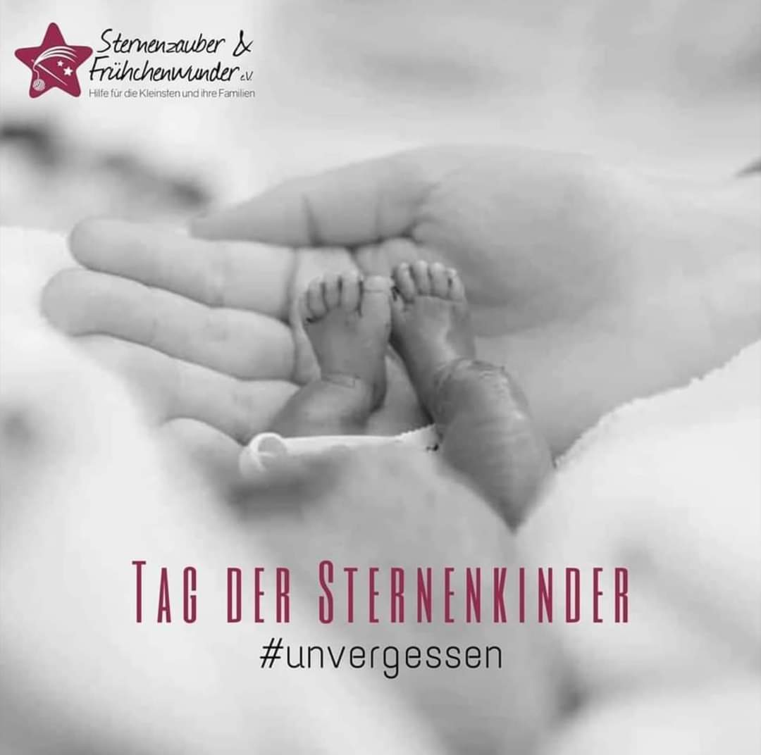 Heute ist Tag der Sternenkinder. Teilt es bitte, damit alle Sterneneltern sehen, das sie nicht allein sind. @Sternenwunder16