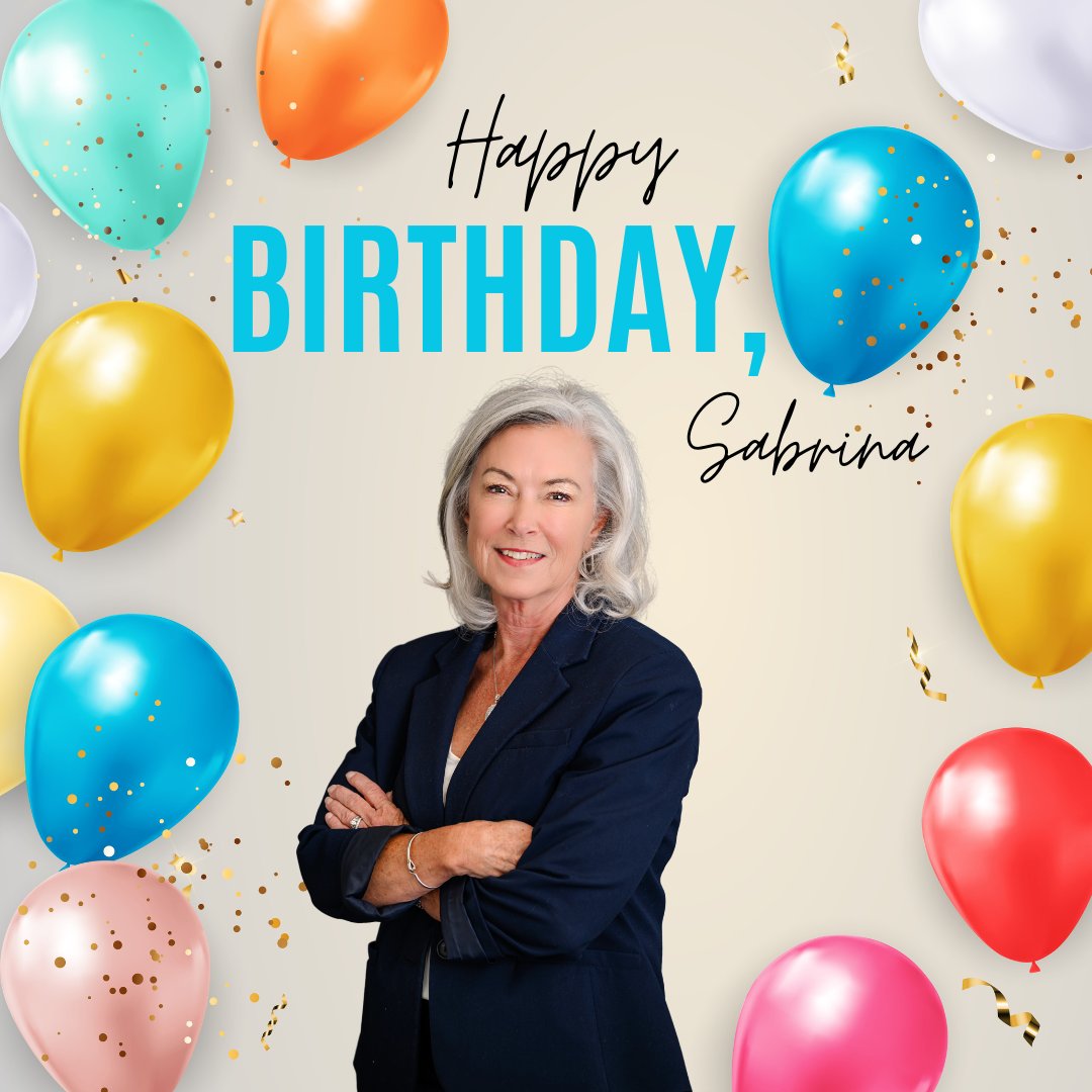 Happy Birthday to Sabrina! We hope you have a wonderful day 😊