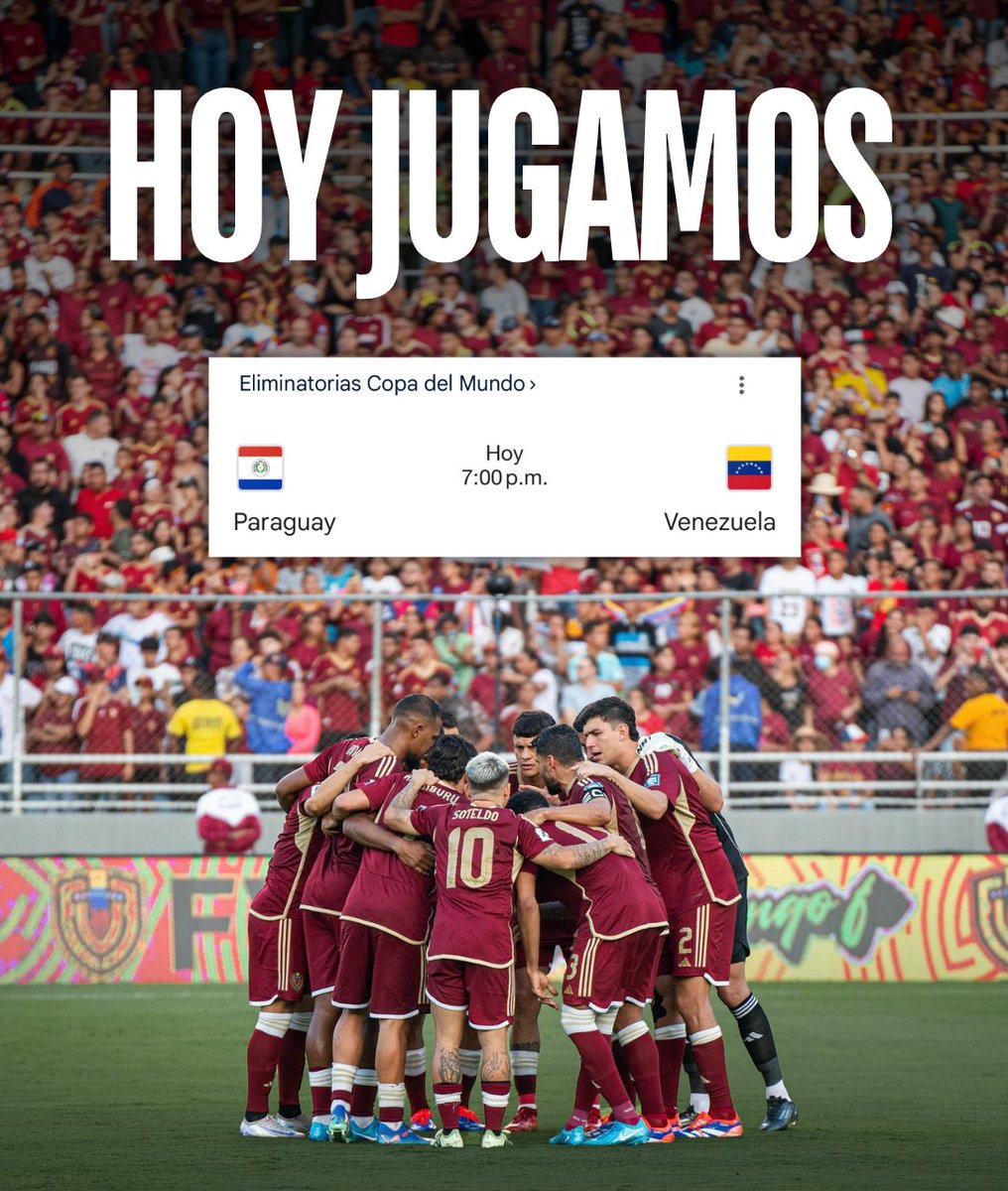 HOY JUGAMOS 🇻🇪🇻🇪🇻🇪
