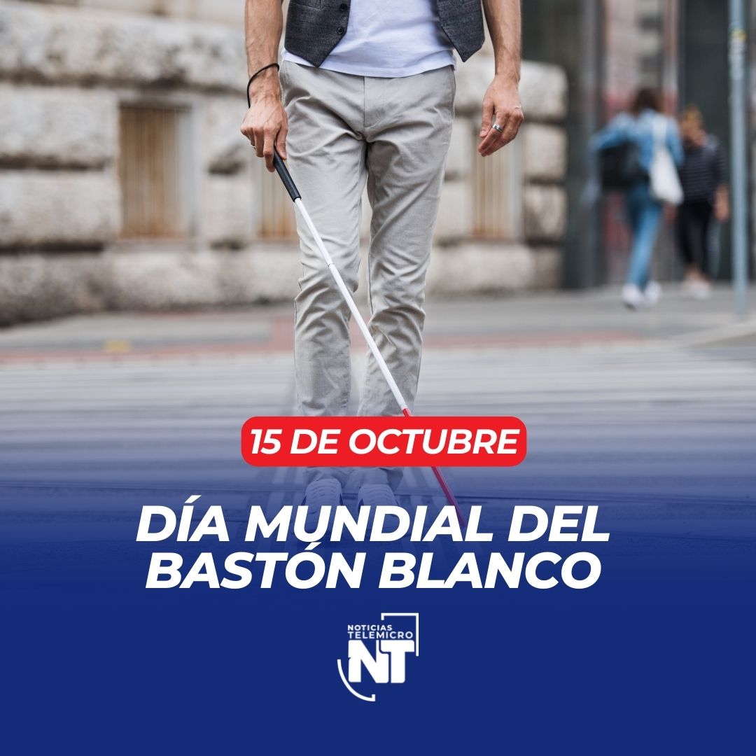 Cada 15 de octubre se celebra el Día Mundial del Bastón Blanco, una fecha que representa la integración y sensibilización de la sociedad con las personas con discapacidad visual.

El uso del bastón blanco constituye un símbolo a nivel mundial, para identificar a las personas con