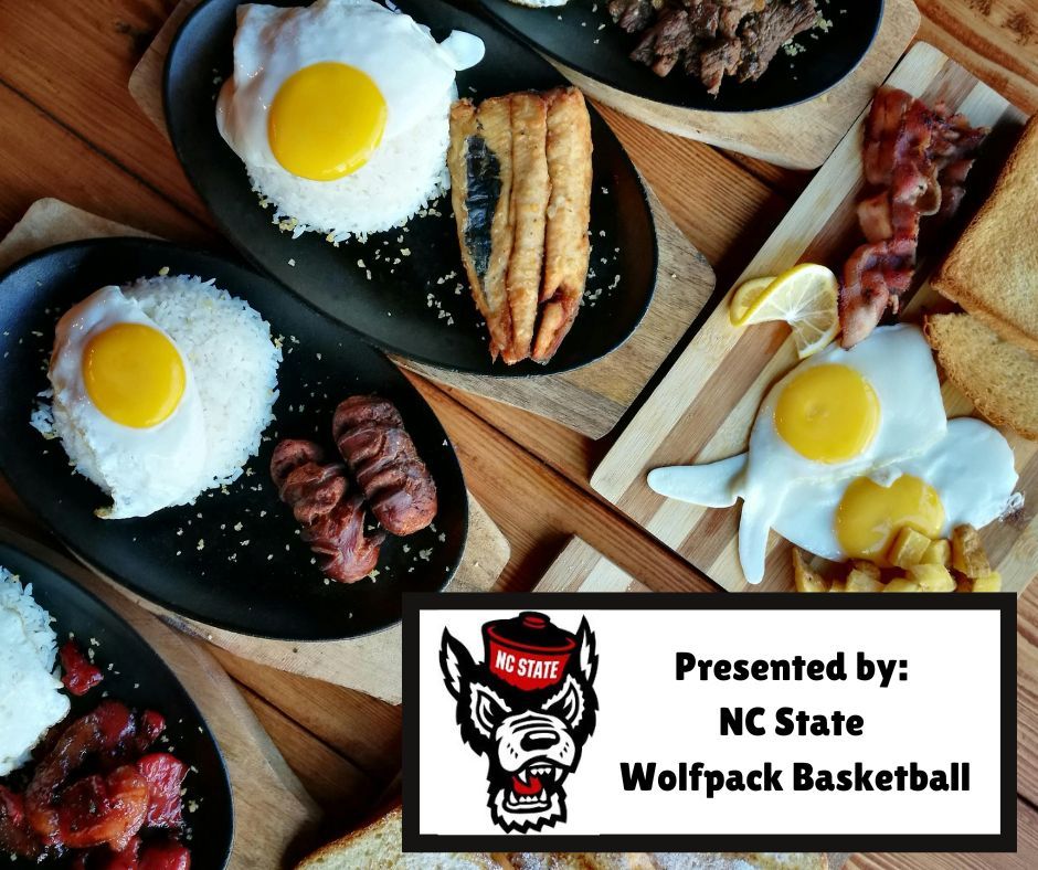 Paid Ad: Don't miss your opportunity to get new ideas for tailgate season at the Tailgate Brunch for a Bunch Home Chef Challenge, sponsored by NC State Basketball, taking place Oct. 17 at 4 p.m. Head on over to the north side lobby of Dorton Arena to cheer on the contestants!