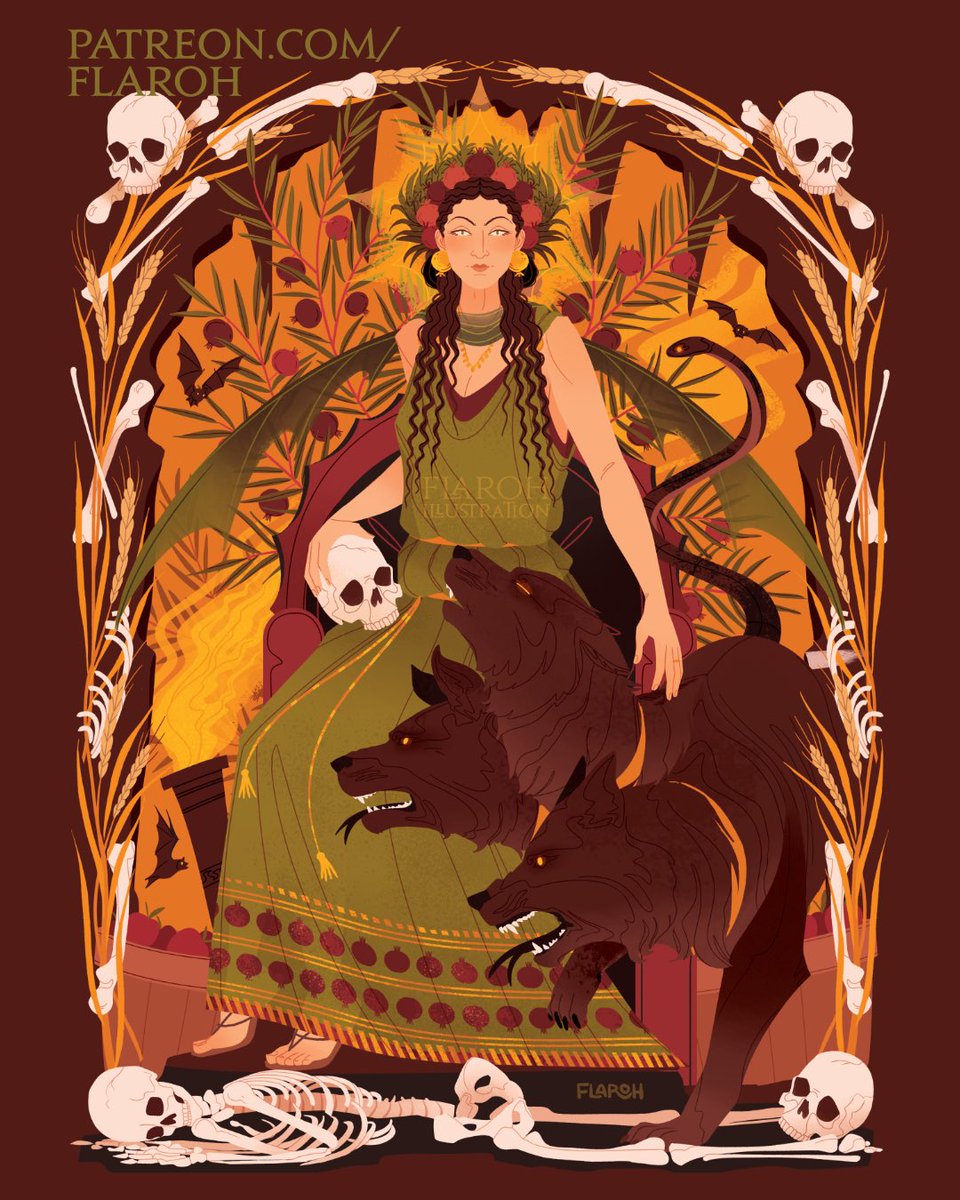 Persephone, Queen of the Underworld 🏺🦇🍂