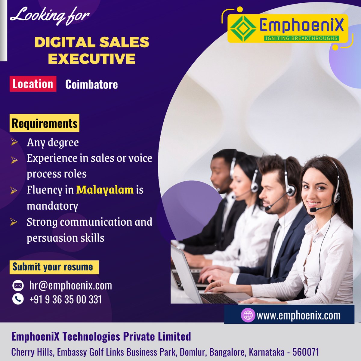 weemphoenix's tweet photo. 🌟 Shape the Future with EmphoeniX! 🚀 We're seeking a proactive Sales Executive to join our rapidly growing team in hyperlocal delivery. If you're ambitious and results-oriented, apply now to help expand our customer base and drive success! https://t.co/Uo0xXQBQnv