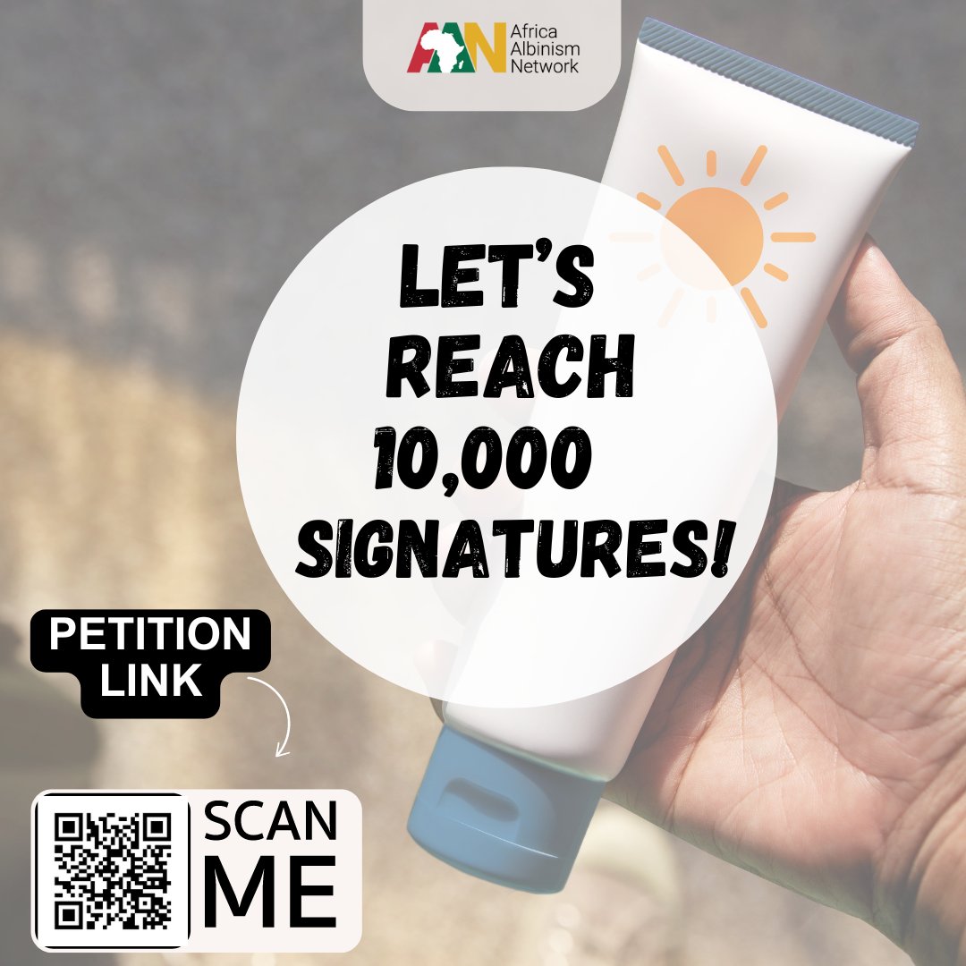 We're going Global! 🌍 
  
Join the webinar featuring global climate activists on 24 October 2024 to explore and discuss inclusive #climatejustice policies for persons with #albinism &amp; AAN's petition urging the <a href="/WHO/">World Health Organization (WHO)</a> to add sunscreen to the #EML. 
 
👉 Register: