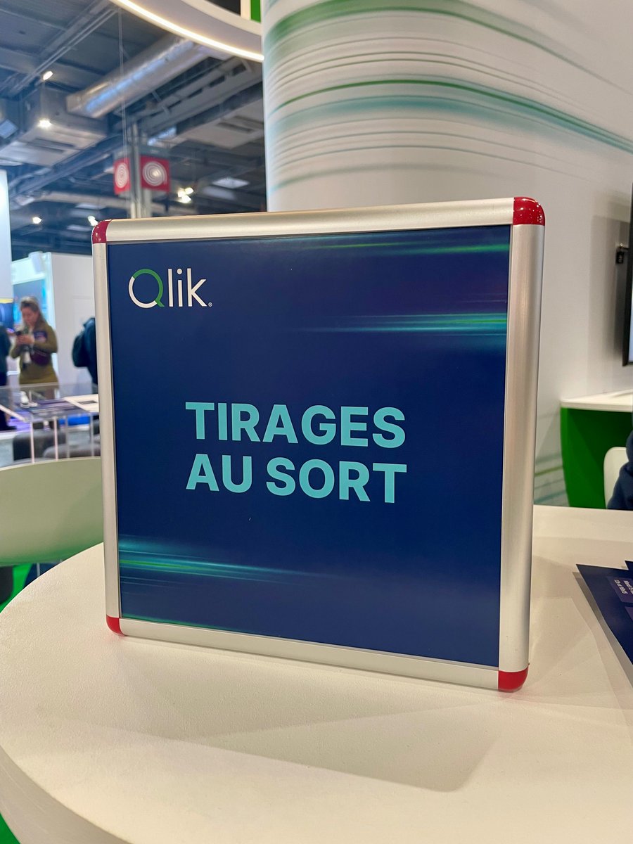 Qlik_FR's tweet photo. 🎉 Participez à notre tirage au sort sur le stand Qlik ! 9 chanceux repartiront avec des lots incroyables : enceinte Marshall, écouteurs JBL, casque audio ou encore appareil photo instantané 📸. Remplissez le formulaire et déposez-le dans l'urne ! #BDAIP24  @bigdataparis https://t.co/vpMGt2gALN