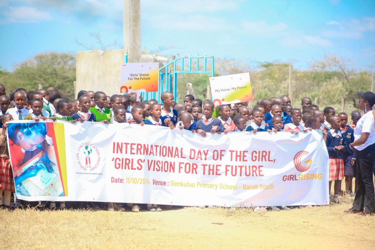 Reflecting on International Day of The Girl 2024.
Girls are game changers.<a href="/girlrising/">girlrising</a>