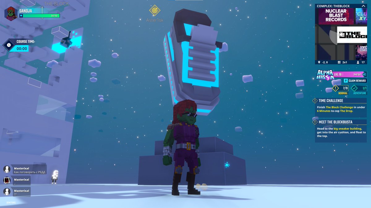 I'm defying the laws of physics in <a href="/Complex/">Complex</a> TheBlock in <a href="/TheSandboxGame/">The Sandbox</a>! Join me to earn $SAND rewards! sandbox.game #TheSandbox #Complex #AlphaSeason4 #AS4SocialChallenge