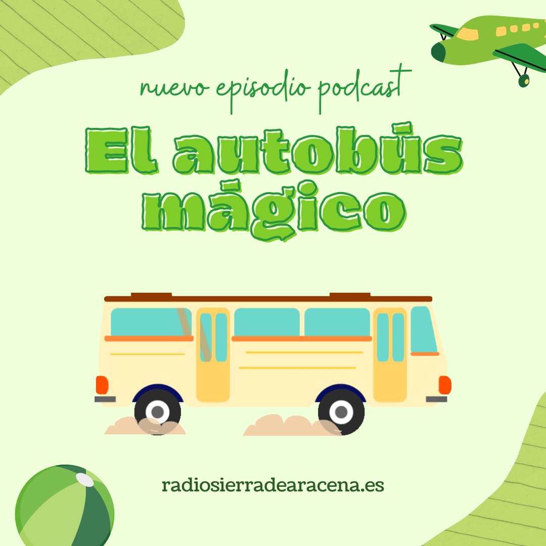 RSAracena's tweet image. 𝐄𝐋 𝐀𝐔𝐓𝐎𝐁𝐔𝐒 𝐌𝐀𝐆𝐈𝐂𝐎 🚌🪄  #podcast

🎙go.ivoox.com/rf/134866848

Patrocinado por 🔧Talleres Garbar y Construcciones La Polvarea🧱

📻 93.3fm SER + radiosierradearacena.es/podcast/
🚌 Súbete al #bus de #RSAracena❗️