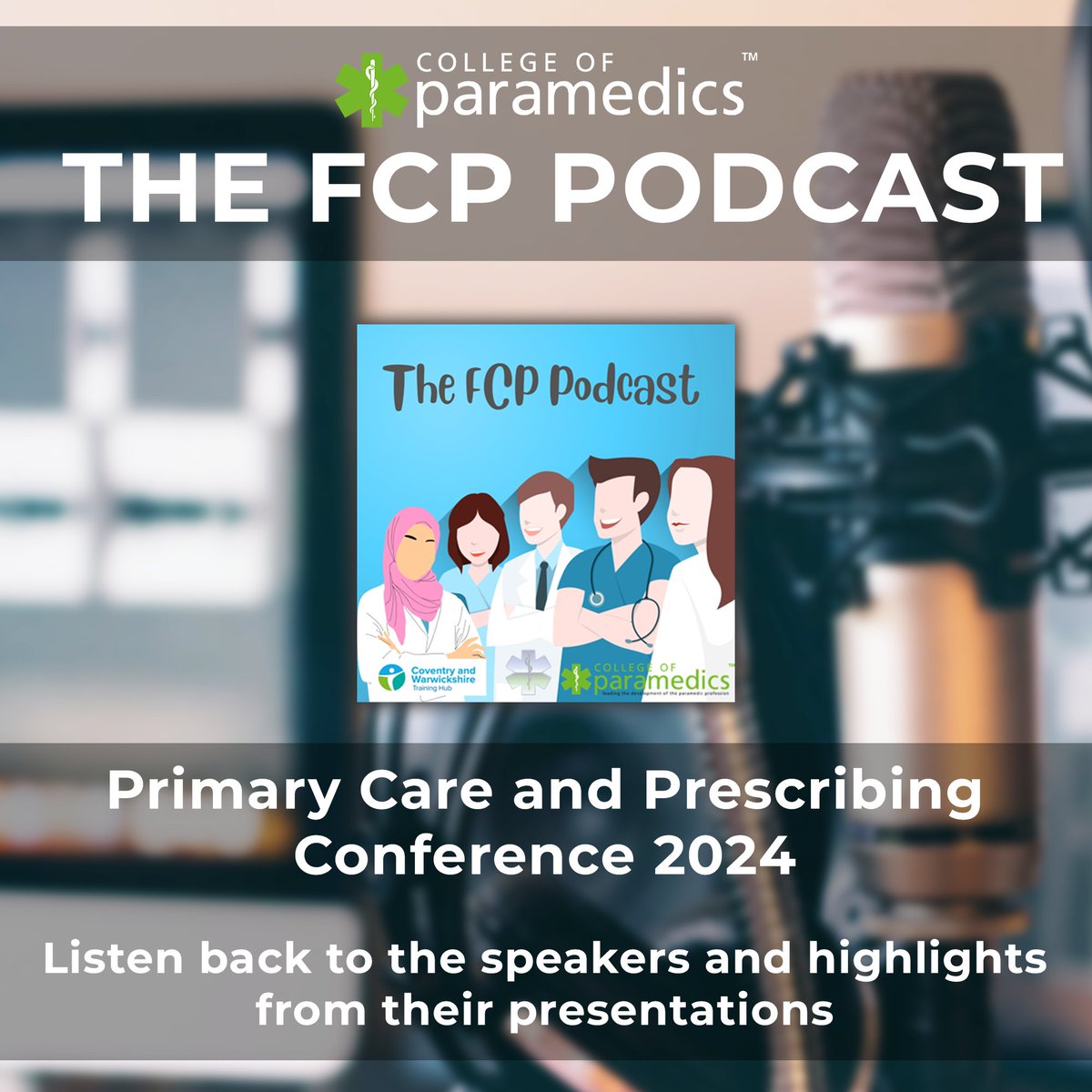 ParamedicsUK's tweet photo. 🗣️ If you missed out on our Primary Care and Prescribing Conference you can now listen back to speakers and the highlights from their presentations!

To listen click here ➡️ https://t.co/SvaudPRv9x https://t.co/lCvu5y7f02
