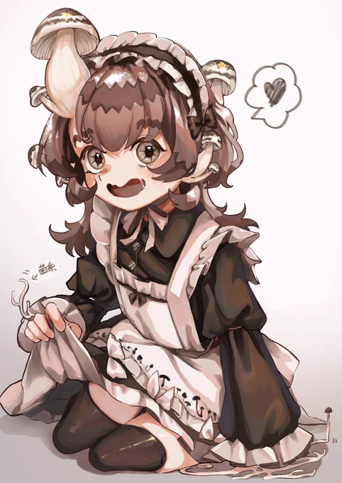 キノコの日らしいのでうちの創作っ子を再掲させていただきます。